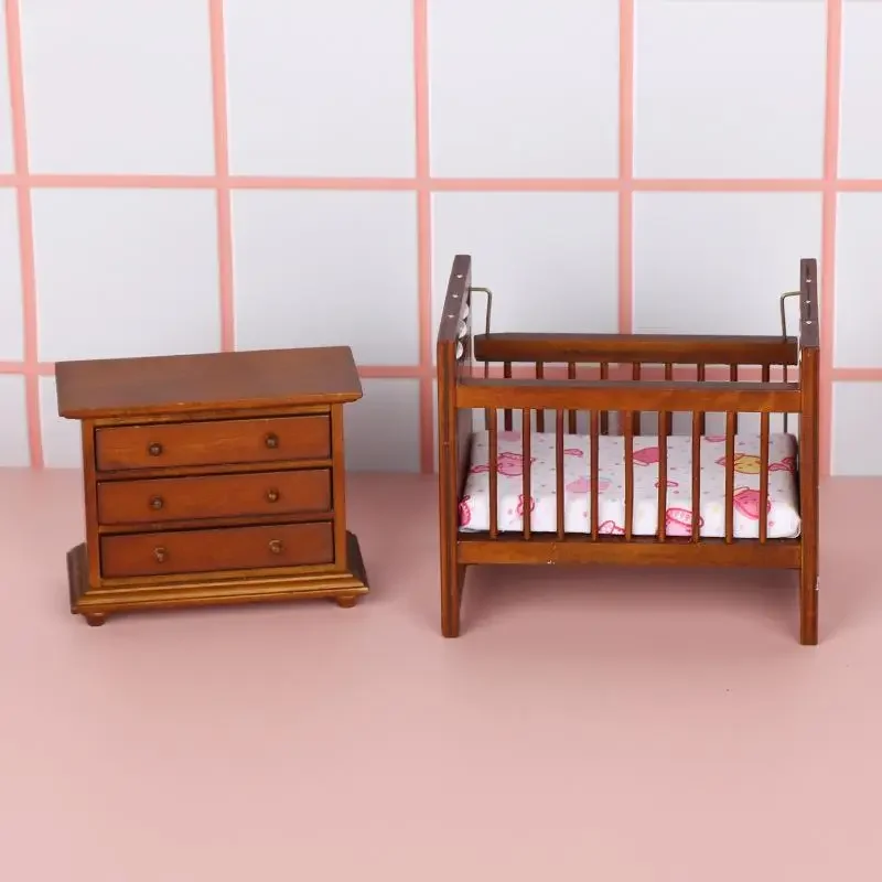 1 ensemble 1:12 maison de poupée Miniature européenne chambre cuisine meubles accessoires pour maison de poupée décor enfants semblant jouer jouets cadeau