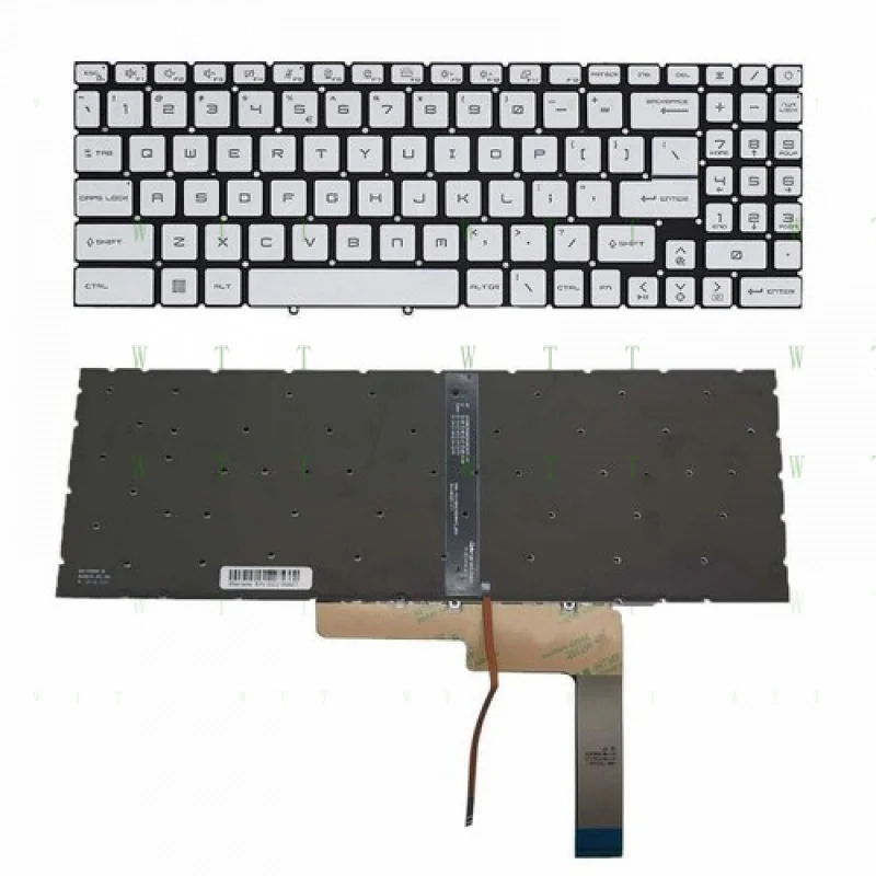 BB   Keyboard for MSI Sword 15/17-A11UC A11UD A11UE A11UG/SC A12UC/UD/UE/UG Backlit