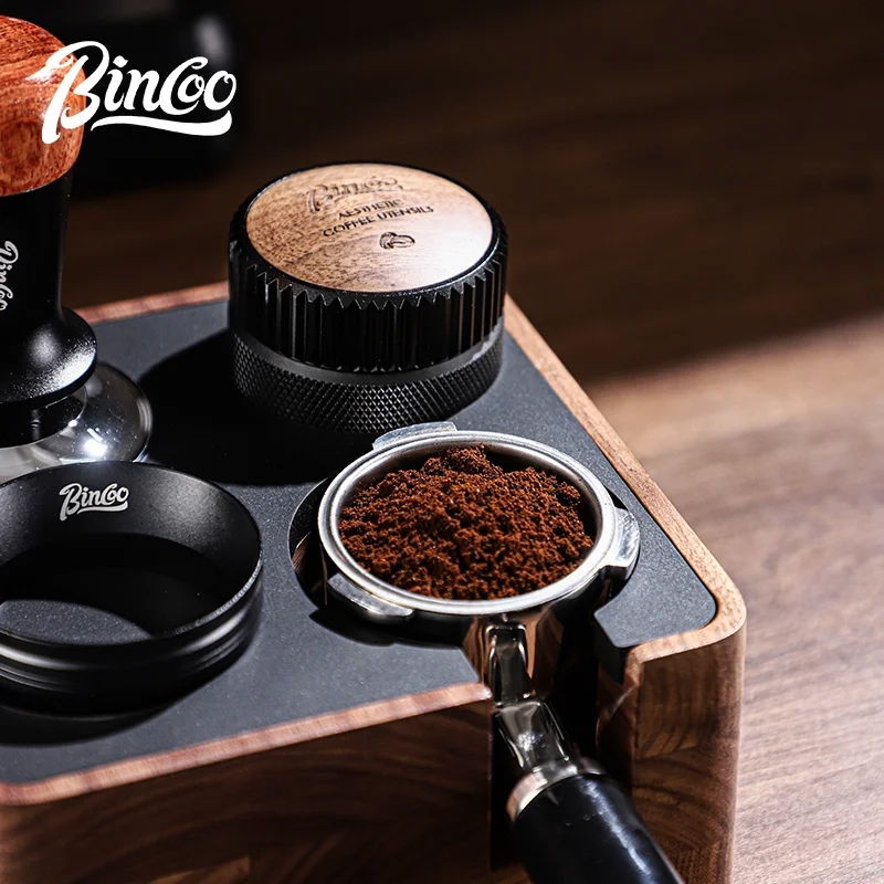 BINCOO Portafilter Storage Base Set 51MM 58MM Coffee Tamper Coffee Distributor Espresso Barista Tools view 4