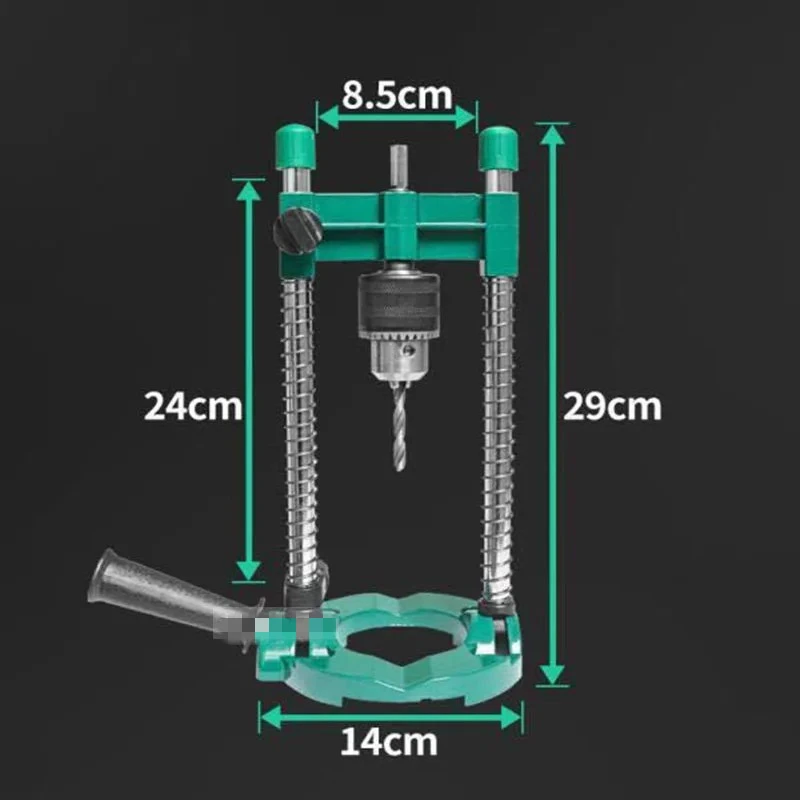 Tp Precision Hand Electric Drill Bracket  Adjustable 45° - 90° Angle Drilling Guide Position for Home WoodWorking DIY Tool