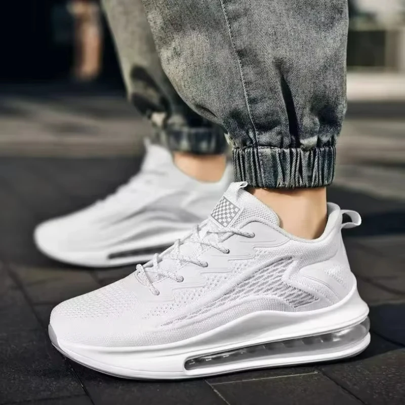 Men Sneakers Breathable Running Shoes Spring New Mesh Male Casual Shoes Trend Soft Bottom Tennis Shoe Outdoor Non Slip Men Shoes