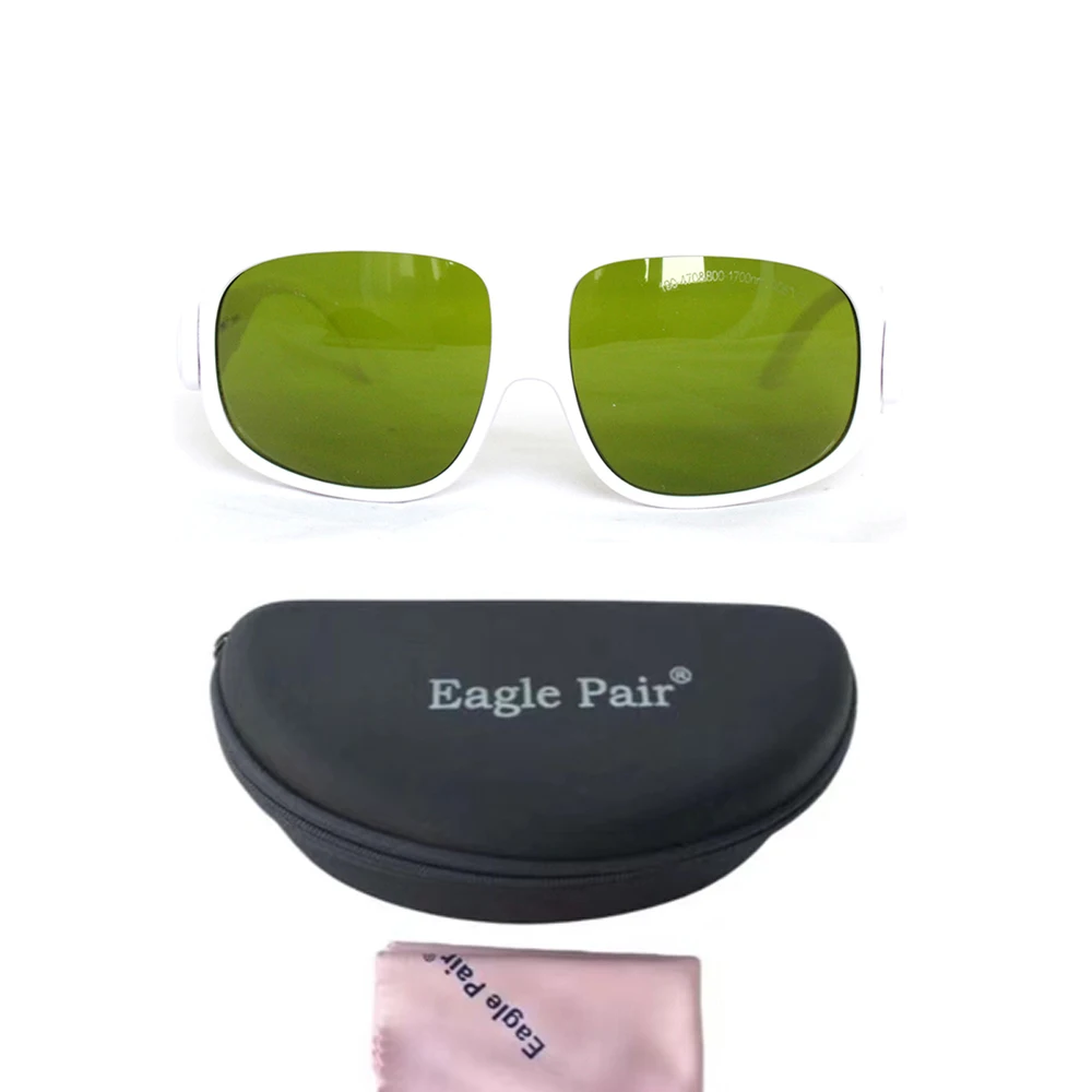 

190-470nm ＆ 800-1700nm OD5+T%=50 Broadband Continuous Absorption Laser Glasses