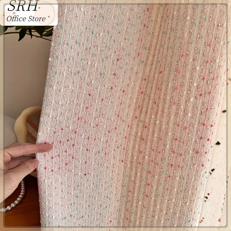 

Cute Woolen-feel Colorful Beans Decoration Childish Chenille Curtains for Living Room Bedroom Dining Warm Colors Custom Size
