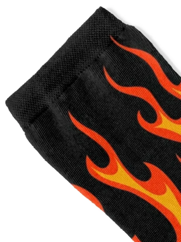 fire hot rod Socks anti-slip designer brand sports stockings Men Socks Luxury Brand Women's