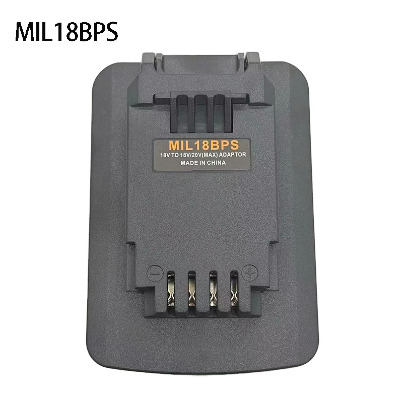 Battery Adapter MIL18BPS For Milwaukee 18V Li-ion Battery Convert to for Black&Decker/Porter Cable/Stanley 18V20V Power Tools