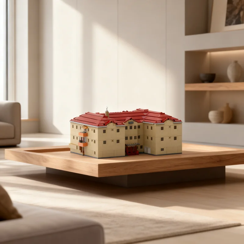 

5560pcs MOC Hospital Creek Architecture Model Building Blocks Creative DIY Gift Display Decor Assemble Premium Adult Kids Desk