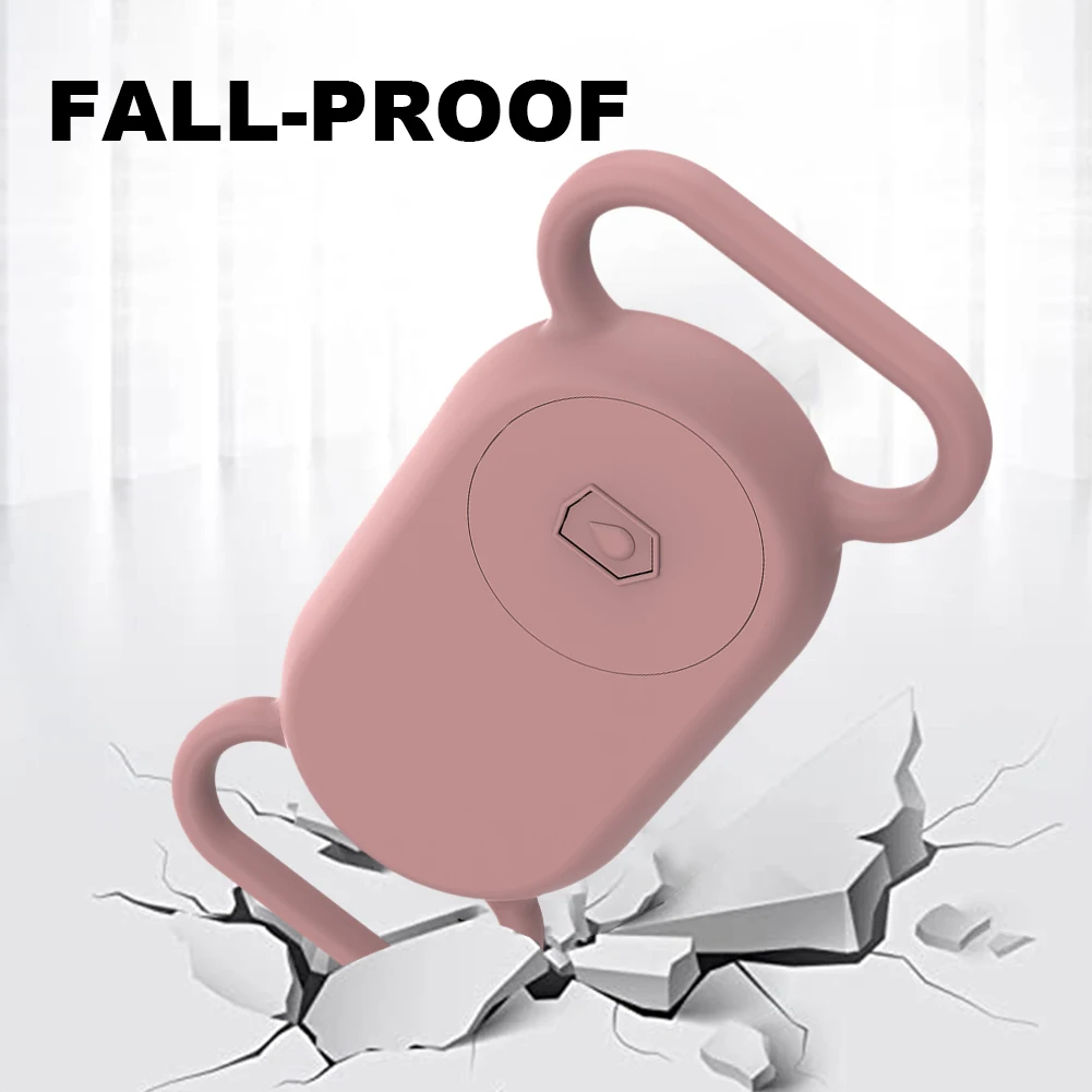 Protective Case For Samsung Galaxy SmartTag2 Locator Tracker Case Keychain Anti-lost Cover Sleeve Silicone Protective Skin Cover