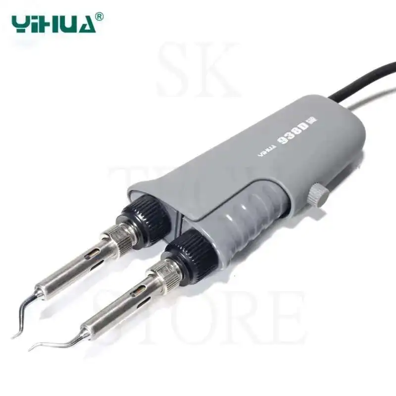 YIHUA 938D المحمولة الملقط محطة لحام 110 فولت 220 فولت YIHUA الملقط لحام الحديد محطة أداة لحام