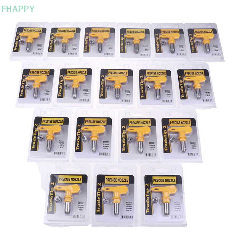 1PC Series Tip For Nozzle Sprayer Airless Tip Wagner Tool Airless Gun Airless Color Spray 2/3/4/5/6 Paint Spray Spray Tip