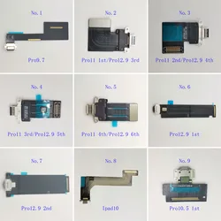 USB-Ladegerät-Anschluss für iPad Pro 12,9 11 10,5 9,7 Zoll 1. 2. 3. 4. 5. 6. Ladeans chluss Flex kabel