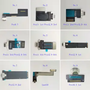 Bilashmart USB Charger Connector iPad Pro 12.9 11 10.5 9.7 Inch 1st 2nd 3rd 4th 5th 6th 2022 2021 2020 2018 Charging Port Flex Cable