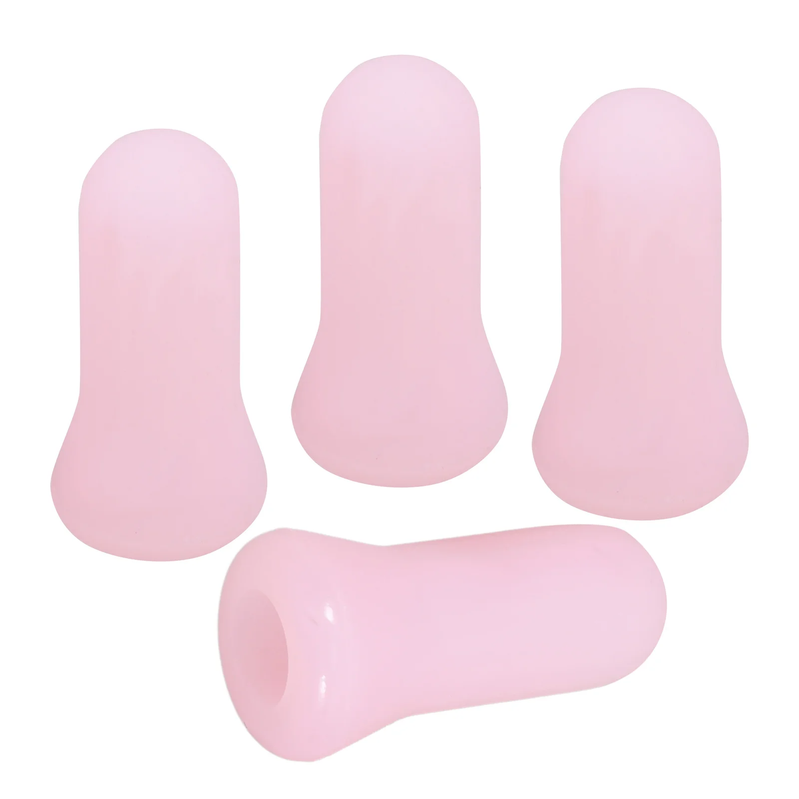 4 pçs portátil silicone cupping copos durável dispositivo de terapia muscular kit de massagem corporal alívio da dor cupping kit copo de massagem de silicone