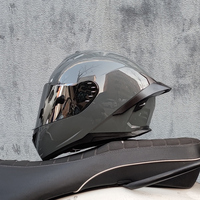 ORZ new motorcycle helmet full coverage racing helmet DOT approved personalized large tail wing