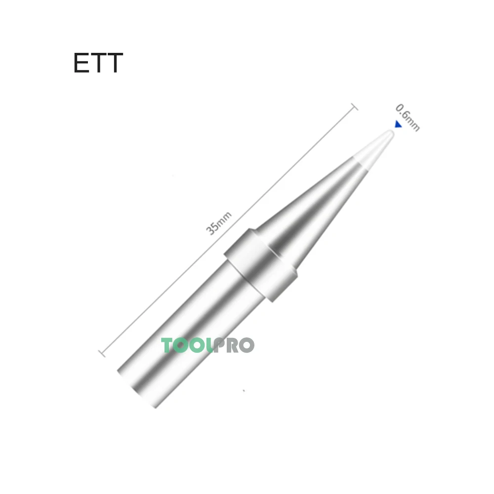 ET serisi yedek lehimleme uçları ETS,ETL,ETKN,ETT,ETU,ETR,ETA,ETB, vb, ETD ETBB ETCC ETV için WES51 WES50 WESD51 lehimleme