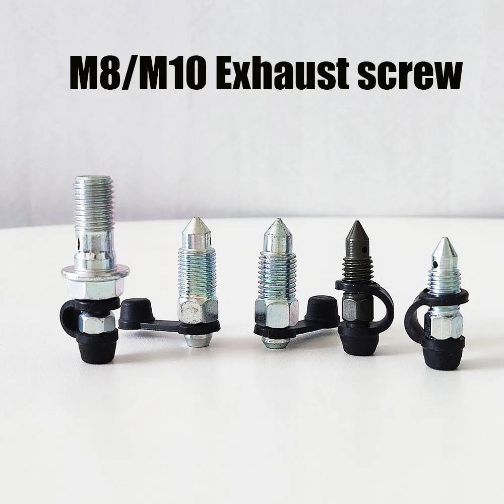 

AN3 M10/M8X1.25/1.0mm Motorcycle Electric Car Stainless steel Vent Screw Tubing Exhaust hole Screws 1PCS Brake Line Banjo Bolt