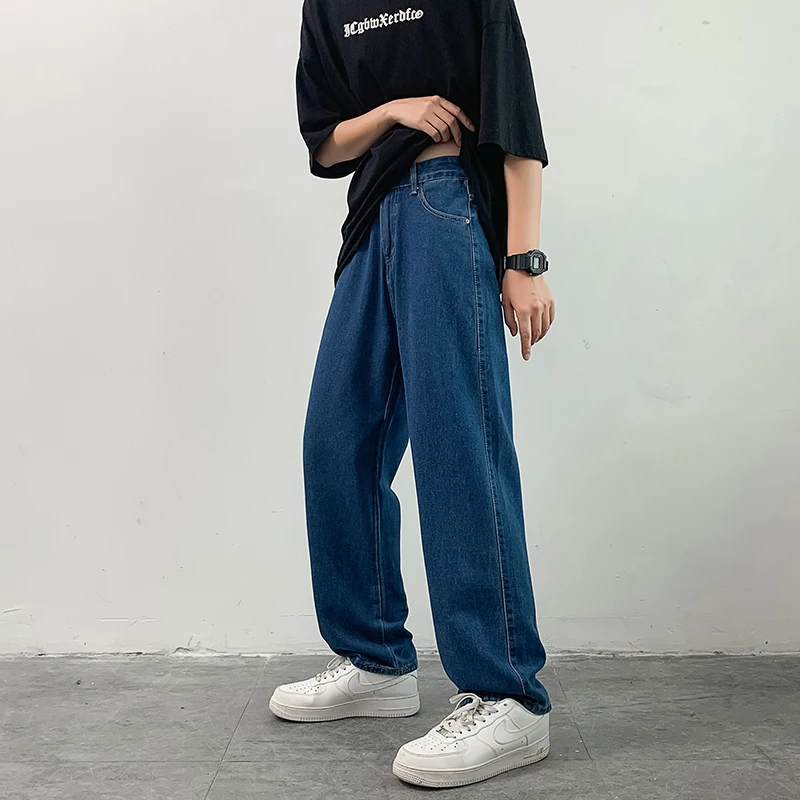 

Men's Loose JeansHigh Street vibe Trend Brand Teen Casual Pants Baggy Wide Leg Pants y2k jeans Brand Men's Clothing