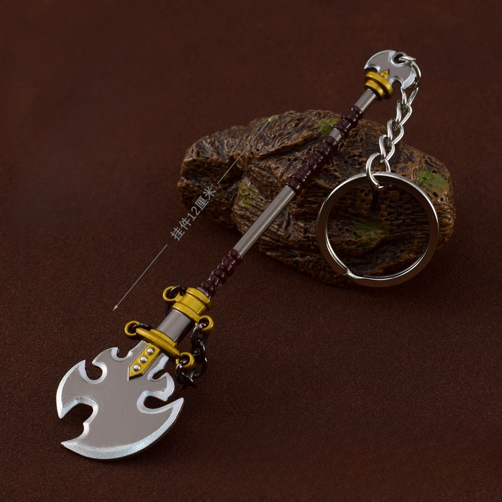 12cm Fierce Deity Sword Link LoZ Breath of the Wild Tears of the Kingdom Japan Game Peripherals Metal Sword Model Keychain Toys