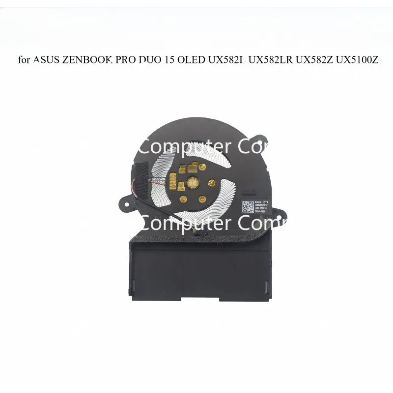 

Capgemini Laptop CPU fan for ASUS ZENBOOK PRO DUO 15 OLED UX582L UX582LR UX582Z UX5100Z