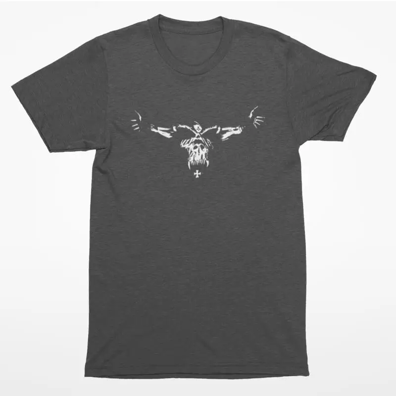 Vintage Feel Danzig 1996 Merch Faded Grey Color Rock Band T Shirt 101305Gg