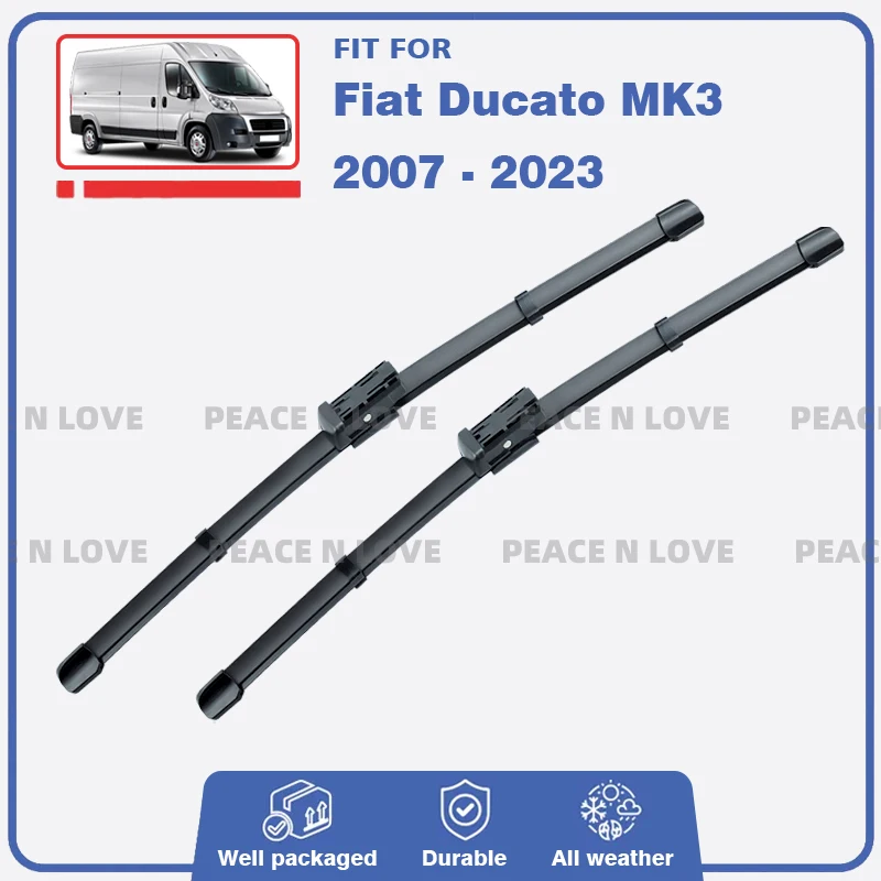 

Front Windshield Wiper Blade For Fiat Ducato III MK3 Peugeot Boxer Manager Citroen Relay Jumper Opel Vauxhall Movano 2007 - 2023