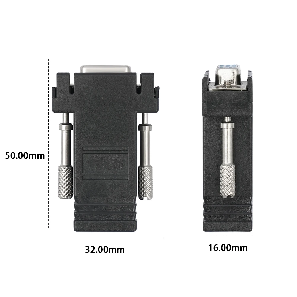 DB15 Pin Female To RJ45 8P Female Adapter VGA F To F RJ45 F Adapter VGA DB15 Female To RJ45 Female Connector for PC Laptop DVR
