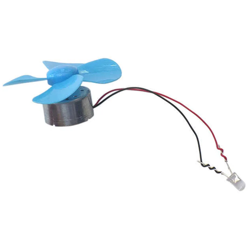 

Wind Turbine Generator Kit Mini Dynamo Generator 0.1-12V 0.001-0.2A Output 3000RPM Student Physical Experimental Teaching Part