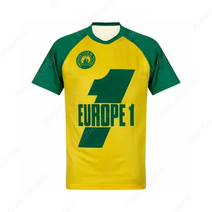 COPA 78-79 NANTES Marley 10 셔츠 최신 야외 빠른 건조 축구 저지 여름 클래식 캐주얼 티스 성인 느슨한 운동 저지 6 최고의 영업 카페 말리 - №4