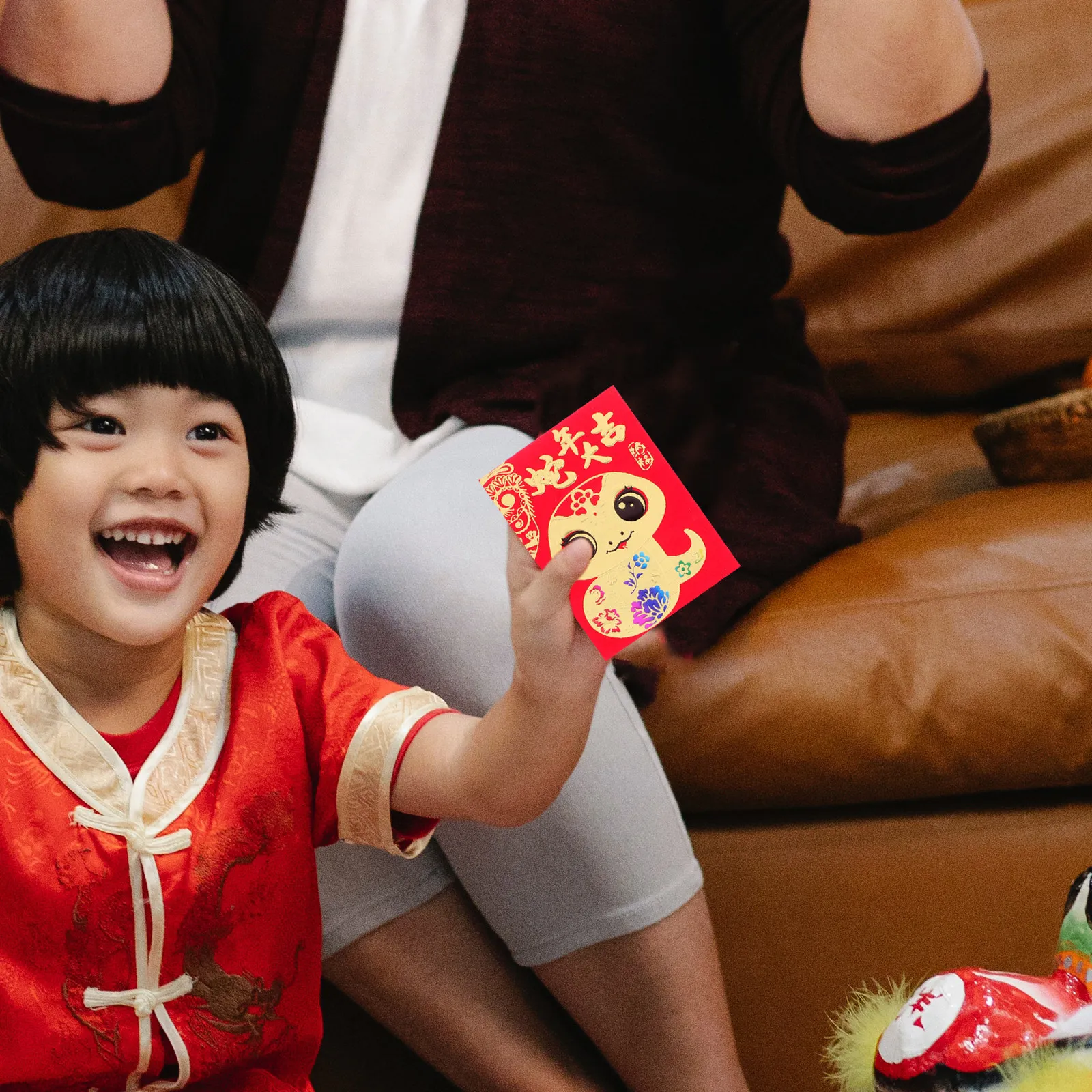 

36 шт. Красные конверты к Году Змеи, традиционные красные пакеты, новогодние денежные конверты на Лунный Новый год и Весенний фестиваль, талисманы удачи