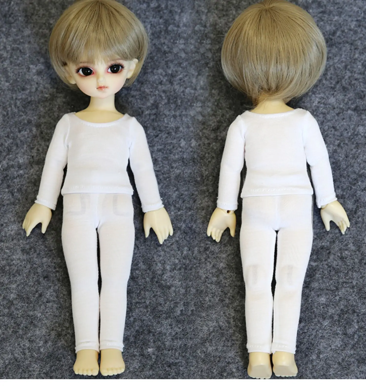 1/6 1/4 1/3 Scale BJD Anti Dyeing Underwear T-shirt + Pants Set for BJD/SD ID75 Strong Uncle clothes Not included doll D1028
