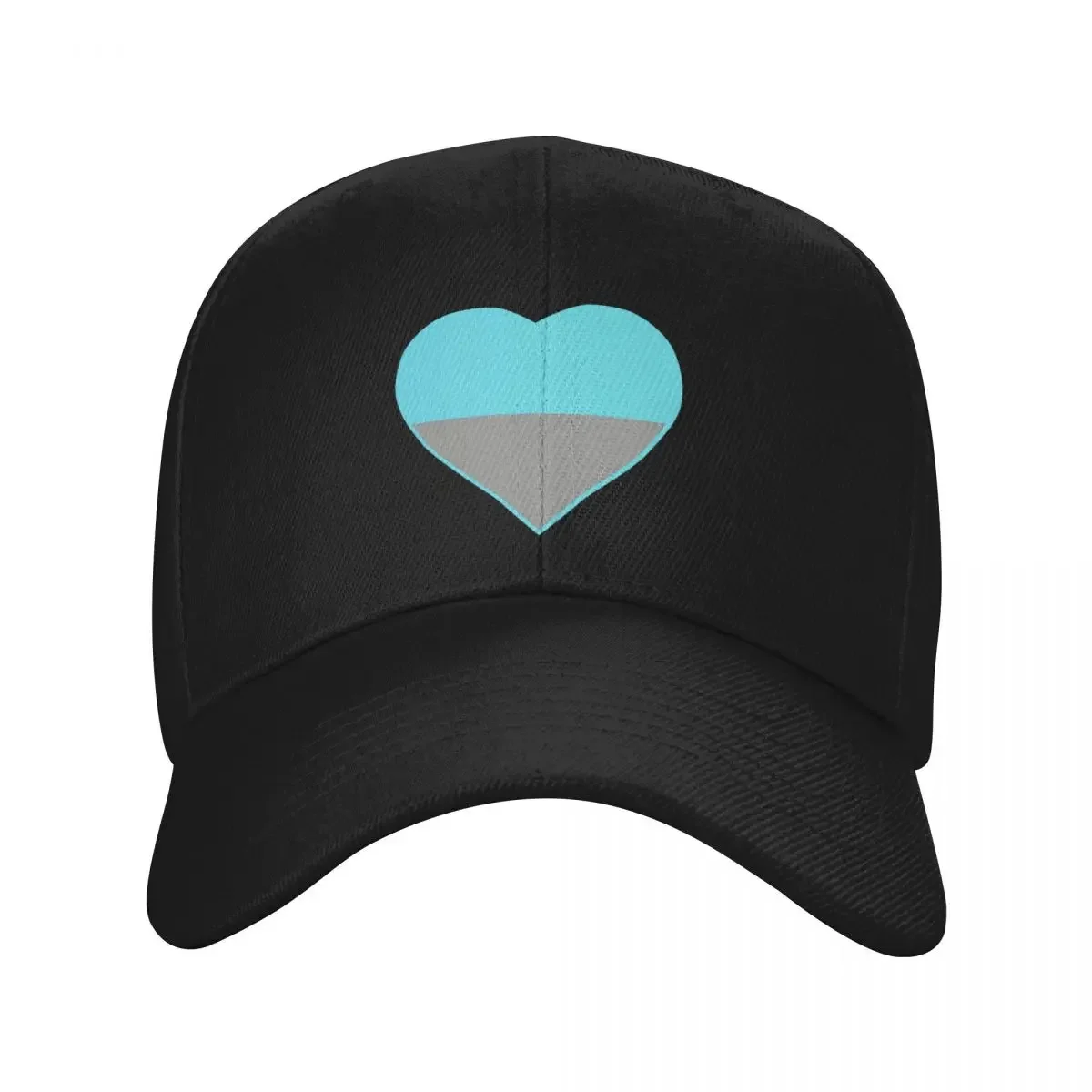 Pride Flag Heart Autosexual Baseball Cap Hat Luxury Brand Luxury Man Hat black Caps Male Women's