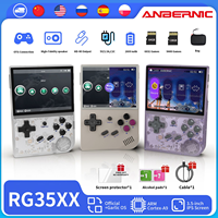 ANBERNIC RG35XX Updated Portable Retro Handheld Game Console Linux Dual Systems Garlic OS 3.5” IPS HD Screen 6000+ Games Gifts