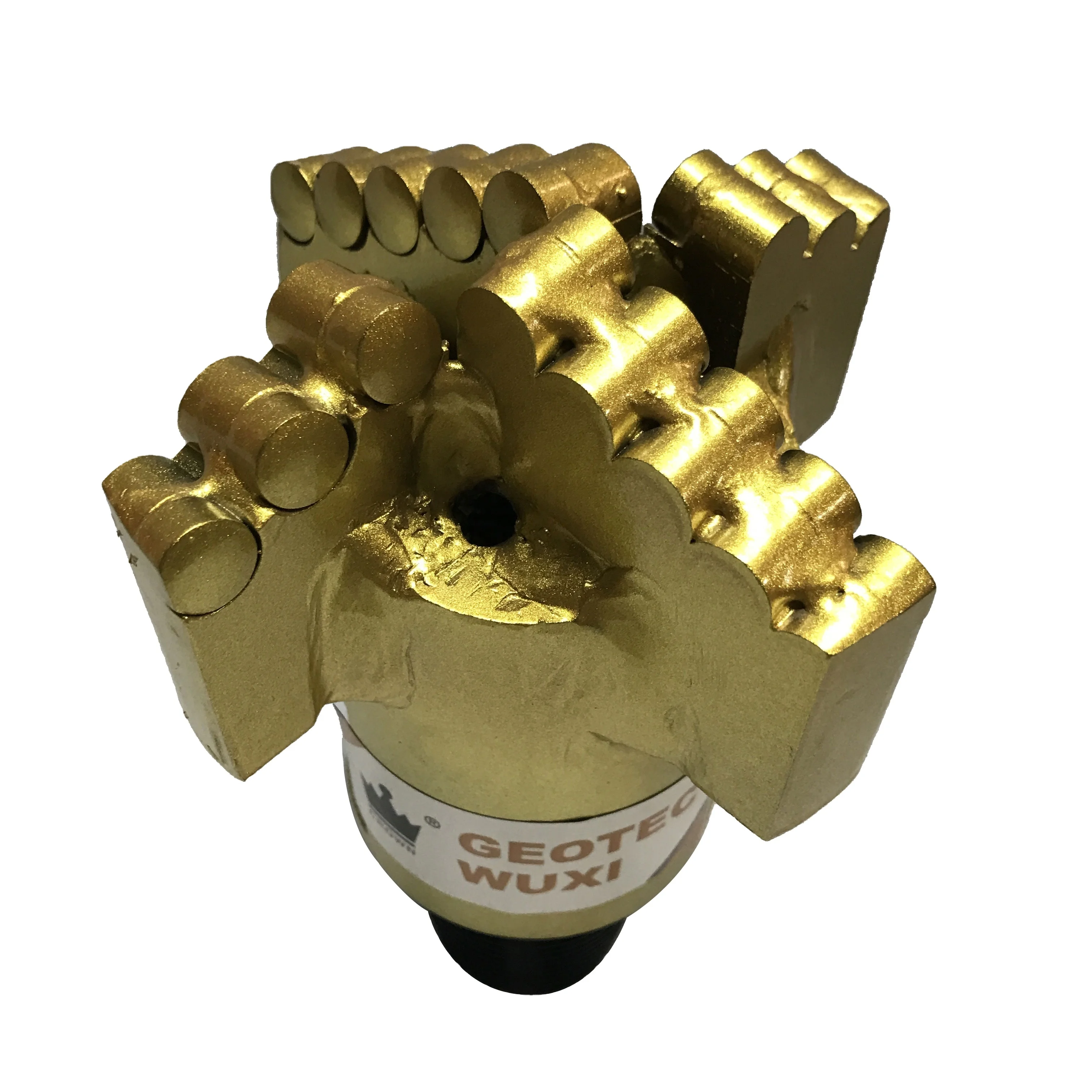 CROWN Drill 3 شفرات 4 أجنحة API أحجام سحب غير أساسية HQ/NQ/PQ الصين تصنيع Pdc Bit #3