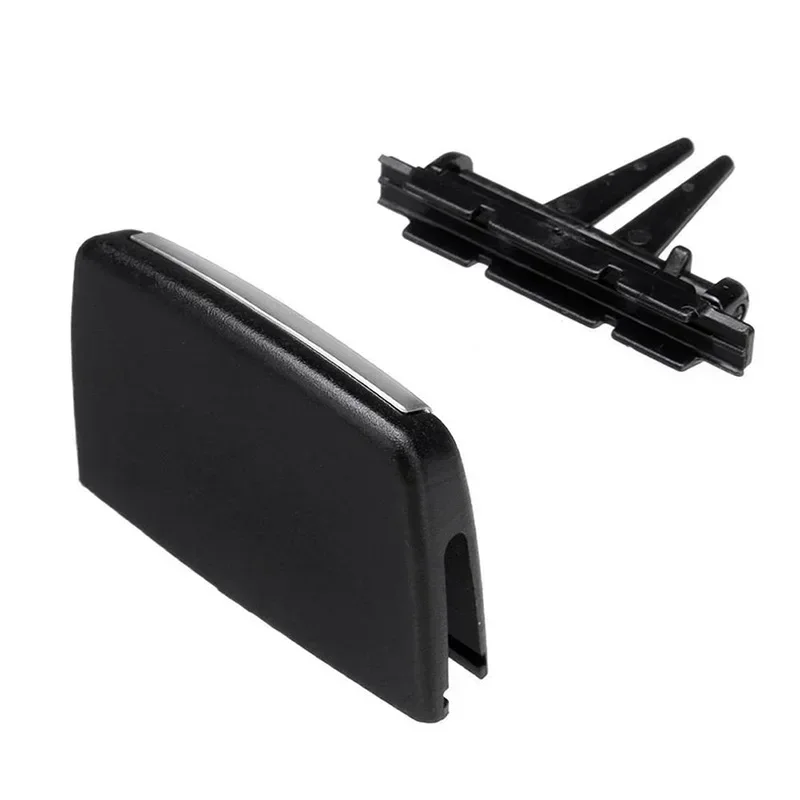 Kit de reparación de Clip de lengüeta de salida de ventilación de aire acondicionado delantero de coche A/C 24x33mm para BMW para X5 E70 X6 E71 ABS PC accesorios negros para coche