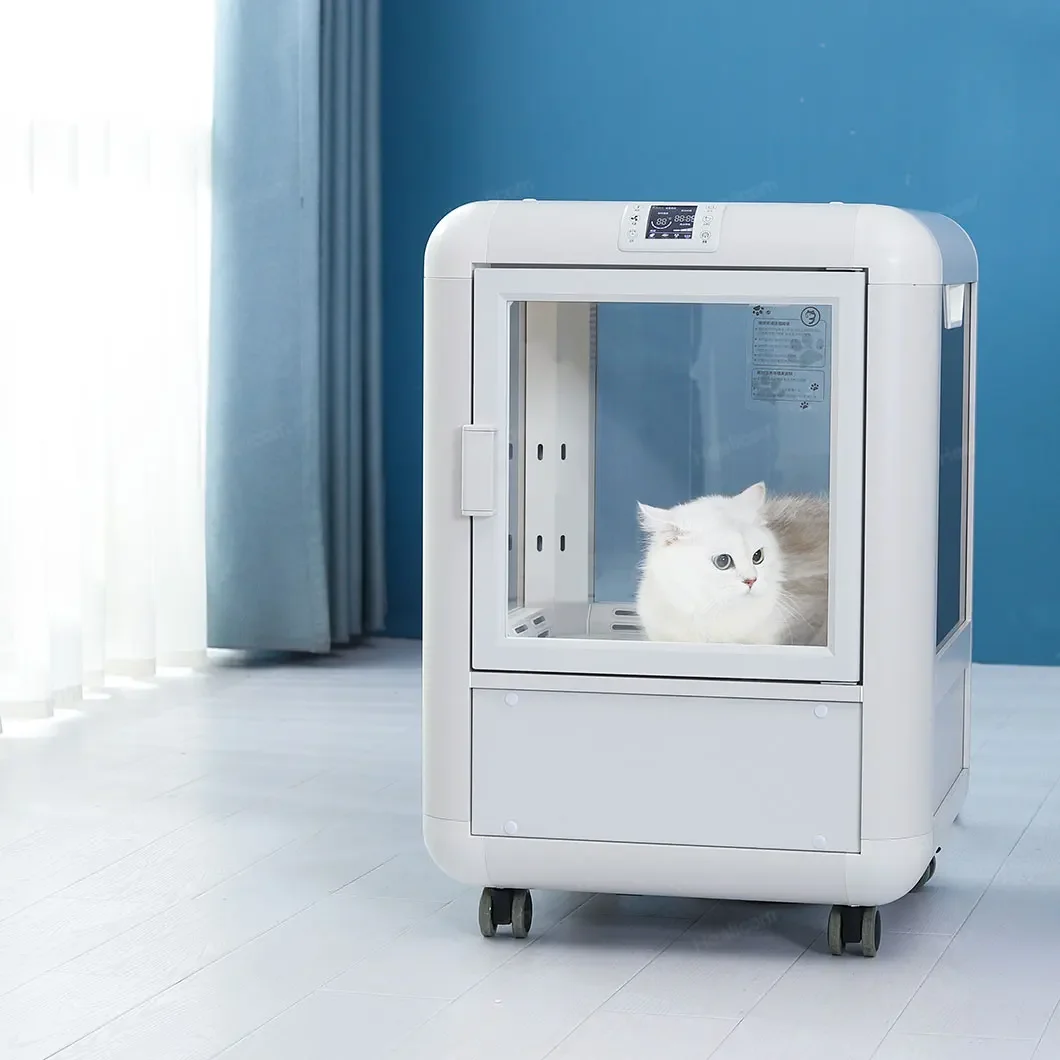 China manufacturer Veterinary Portable Dog Cat Cabinet Pet Hair Dryer Dehumidifier Machine Small Animals Dryer Box