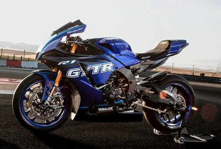 YAMAHA YZF R1 2020 2021 2022 R1 오토바이 페어링 키트, 차체 패널 세트, YZF-R1 YZF R1 블루 블랙