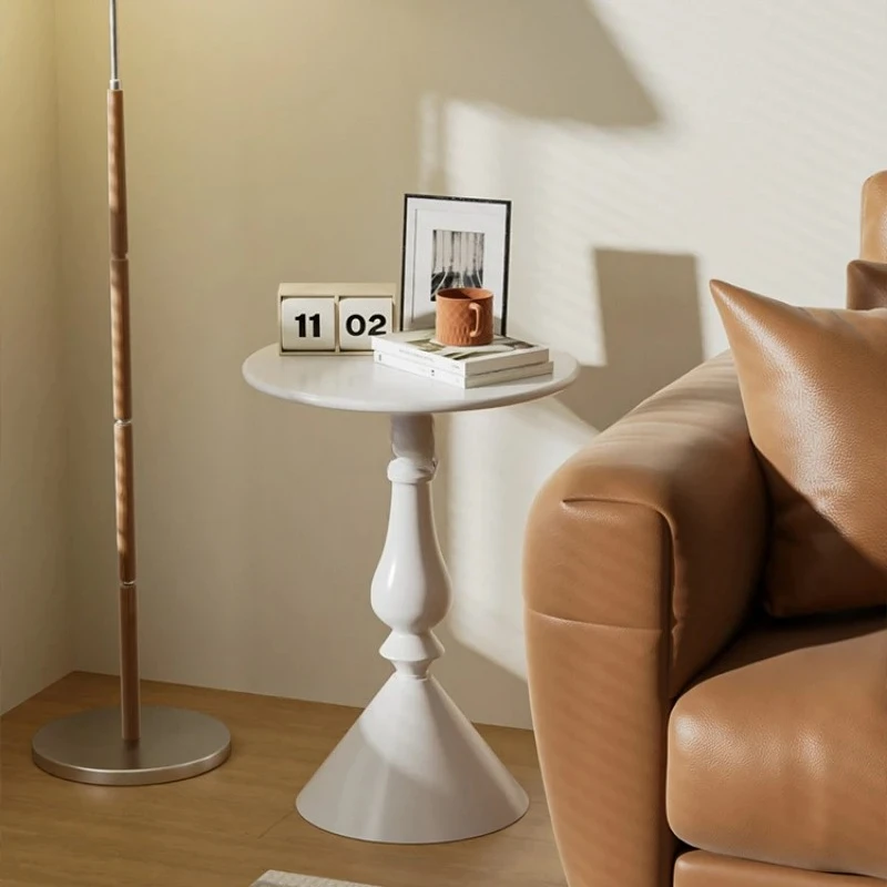 

Sofa side small coffee table simple balcony coffee table small apartment