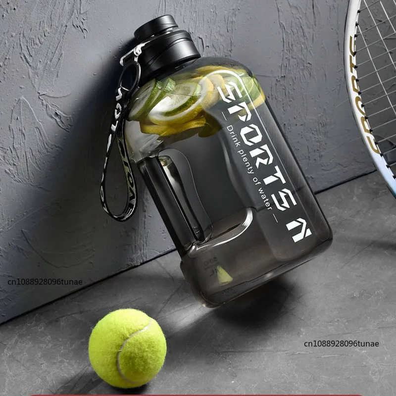 1.7L UP To 5L Outdoor Sport Large Capacity Water Bottle Kettle Gym Cycling Bottle Cup for Men Gym Cycling Camping Water Bottle