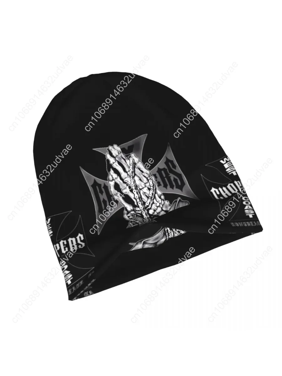 

West Coast Choppers Cross Frame Unisex winter Warm Hat 3D print Beanies Hat For Men And Women Outdoor Hat