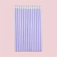 10 high-quality Macaron triangle HB pencil sets - ergonomically designed for sketching, art, and school stationery