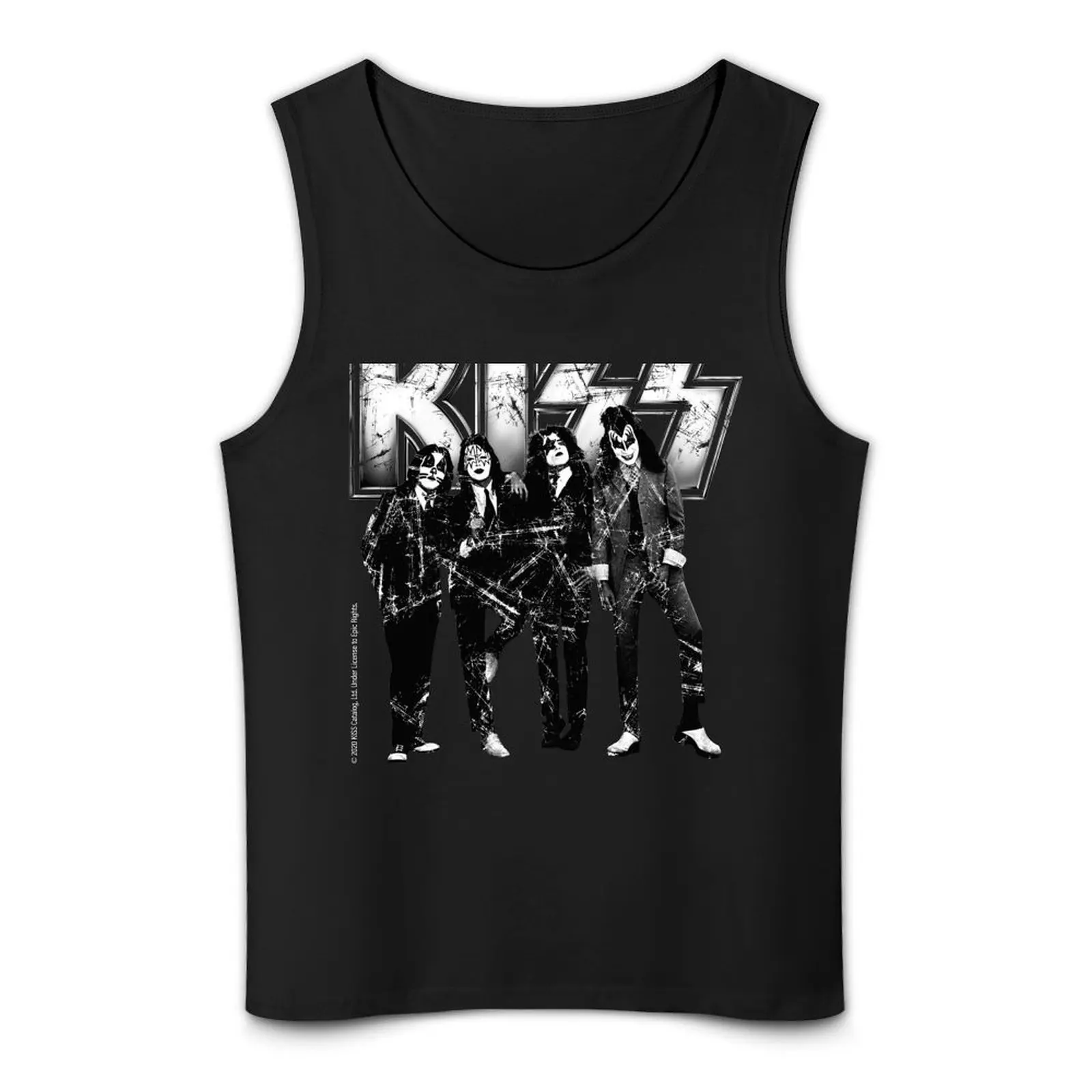 KISS the band Tank Top Top summer anime Vests