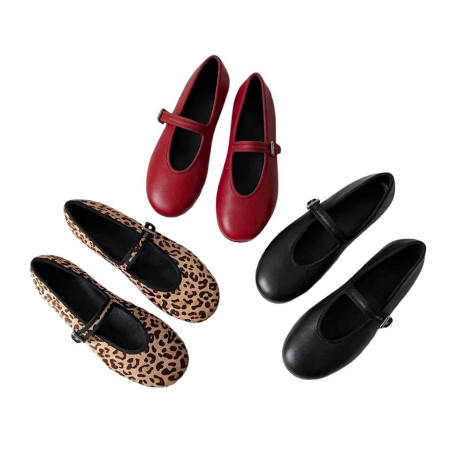 

Women's Mary Jane Flats with Breathable Upper – Keep Your Feet & Dry & Nature-Inspired Look Conservative & Classy Style BE0712