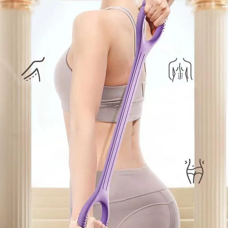 

Растягивающиеся ленты для рук для упражнений, 8-образная тренировочная лента для верхней части тела, 2 растягивающиеся ленты для фитнеса, эластичная лента для тренировок в тренажерном зале для йоги