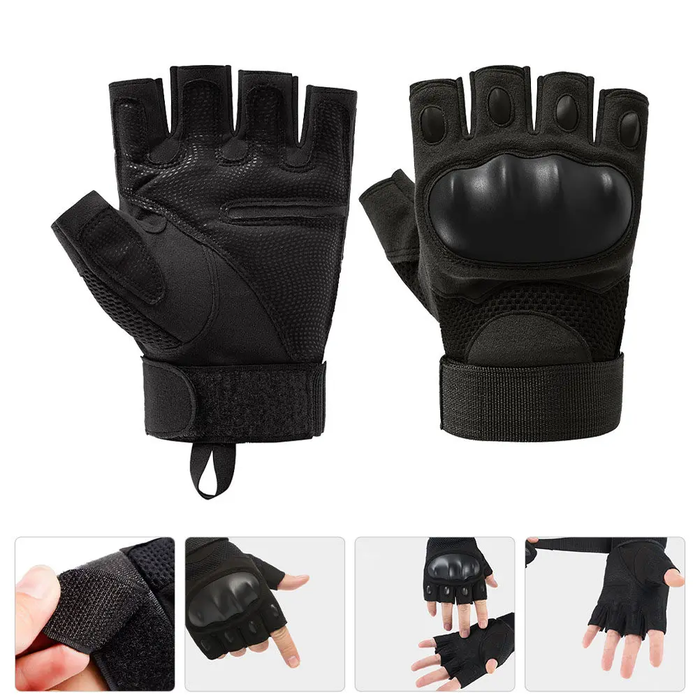 1-par-de-luvas-de-meio-dedo-design-ergonomico-dos-dedos-tecido-que-absorve-o-suor-aderencia-segura-para-fitness-camping-ciclismo