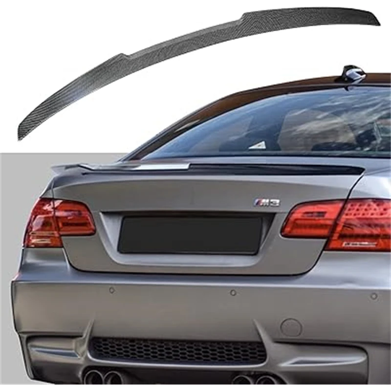 

Для BMW 3 серии E92 Coupe/2005-2012 аксессуары для спойлера ABS пластик багажник автомобиля задняя губа хвост крыло обвес комплект, стиль M4