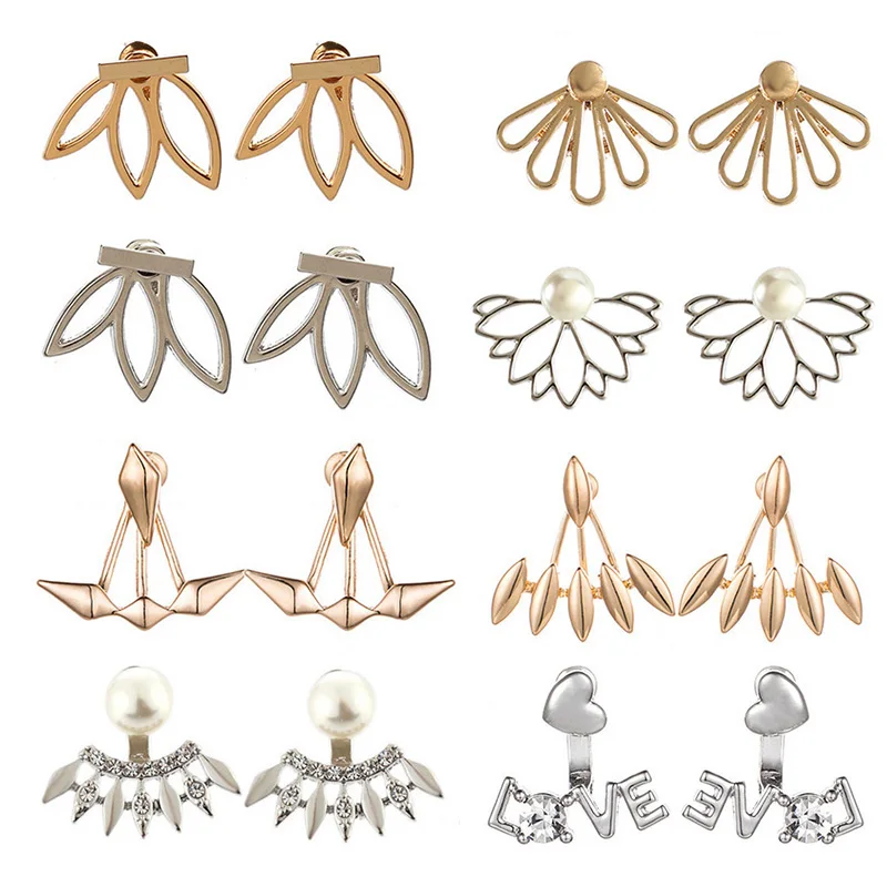 Simple Metal Earrin… - image