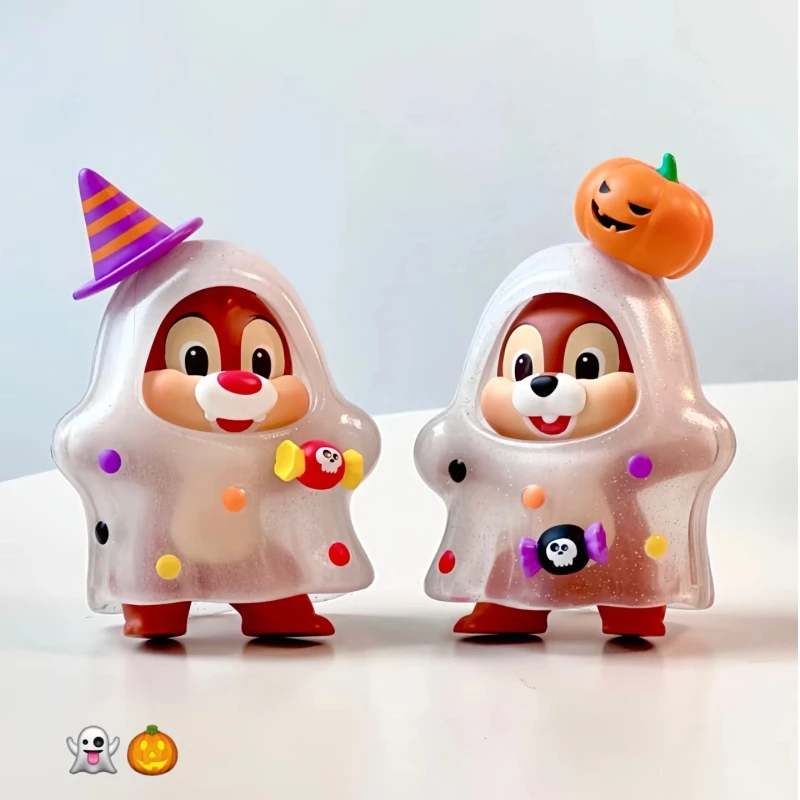 

Новая оригинальная слепая коробка Disney Halloween Fantasy Night Series — фигурки Винни-Пух и Микки Мауса, подарочные украшения на Хэллоуин