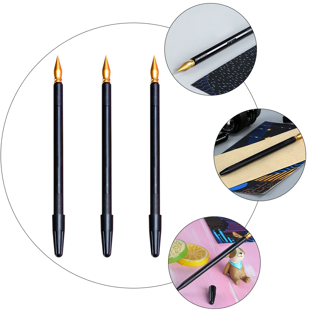 

6Pcs Drawing Scraping Pens Fine Workmanship Lightweight Design for Creative DIY Sketching Crafts Accessories Portable