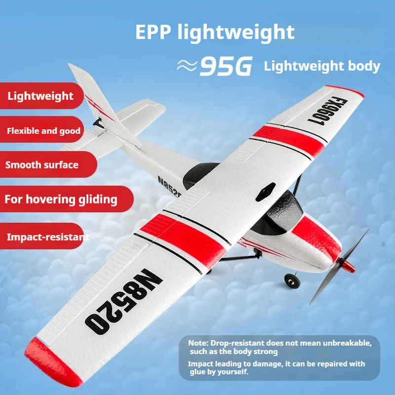 Fx9601 New Remote Control Stunt Plane 4 Channel Brushless Fixed Wing Foam Aeromodel, Outdoor Hobby Toy For Boys Beginner