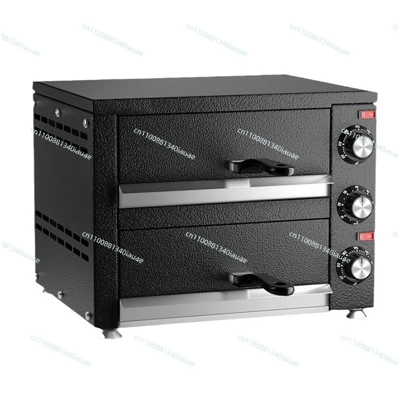 Single and Double Layer Electric Pizza Oven Bakery Commercial Baking Electric Oven Commercial High Efficiency