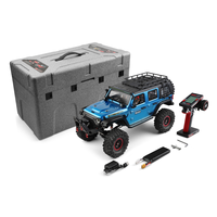 1:10 RC Climbing Vehicle  Electric Simulation Strong Magnetic Motor 4WD Model Remote Control Toy Car Differential Lock Lights